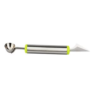 Extrator de Semente Ponta Colher E Pino Aço Inox 25x2,7cm - honeyhome