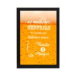 Quadro_Porta_Tampinha_Preto_Fundo_Cerveja_As_Melhores_32x22cm_Ref.QT203004_Vipa