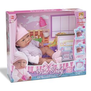 Boneca Prime Baby Recem Nascido - Bee Toys