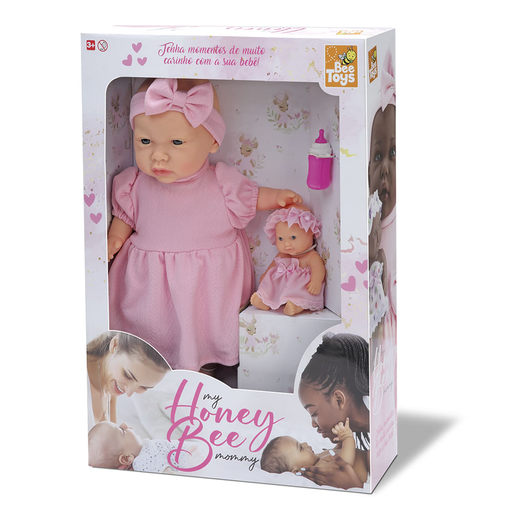 Boneca Honey Bee Mommy - Bee Toys - lojasmel