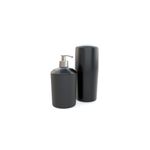 Kit_Banheiro_One_Plástico_Preto_2_Peças_Ref.109911_Utility