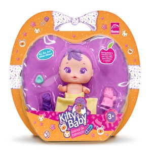 Boneca Kilty Baby Animal de Estimação Em Vinil - Roma Brinquedos