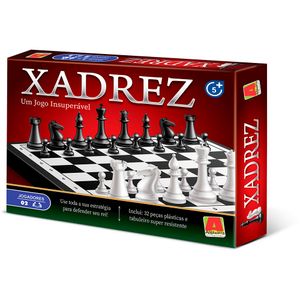 Jogo Tabuleiro Xadrez Colorido - Algazarra
