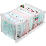 Colmeia_Organizadora_Crystal_Organize_Pp_Pvc_Transparente_10x10x35cm_Ref.1429_Útil