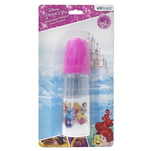 Mamadeira Mágica Princesas Grande Plástico Transparente - Etitoys