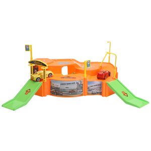 Estacionamento Com Carrinhos E Acessórios Plástico Colorido - Etitoys