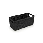 Cesto_Eco_Juta_Alongado_Plástico_Pequeno_Preto_9,9x8,7x20,8_-_Nitron