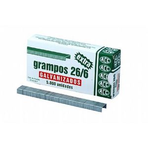 Grampo 26/6 Com 5000 Galvanizado - ACC