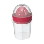 Espremedor_Portátil_Fit_Plástico_Transparente_Tampa_Vermelha_500ml_-_Nitron