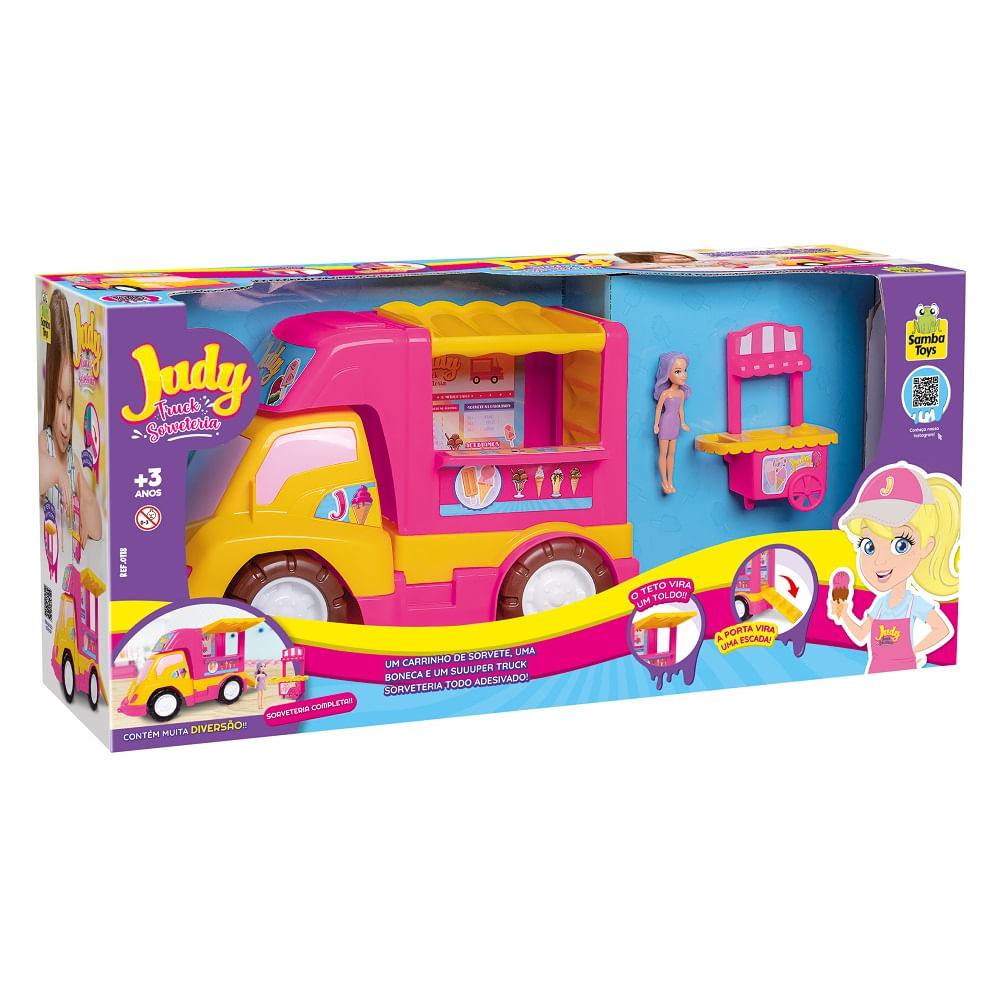 Barbie food truck car toy sales