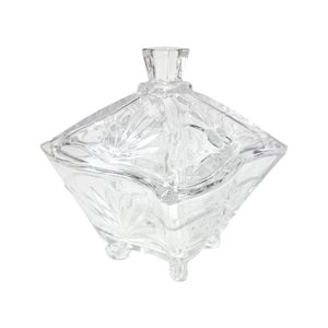 Bomboniere Com Pé Vidro Transparente 14x11cm 4155 - B10