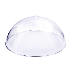 Cúpula Redonda Premium Plástico Cristal M Translúcida 12,7x 23,2cm - Keita