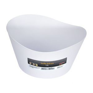 Vasilha Multiuso Premium Plástico Branca 3,5 Litros - Keita
