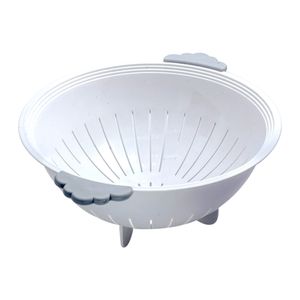 Escorredor Multiuso Premium Em Plástico Grande Branco 12,5x33,2cm - Keita
