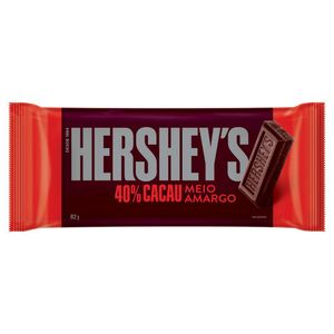 Barra Chocolate 40% Cacau Meio Amargo 82g 20563 - Hersheys