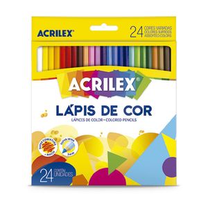 Lápis de Cor Com 24 Cores 9694 - Acrilex