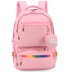 Mochila_Costas_Juvenil_Up4you_Poliéster_Rosa_Ref.MJ48980UPRS_Luxcel