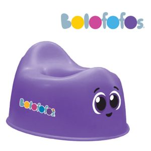 Troninho Bebê Bolofofos Plástico Lilás 790582 - Pais & Filhos