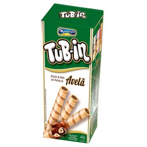 Biscoito Tub-in Com Recheio de Avelã 48g 4622 - Montevergine
