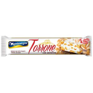 Barra Torrone Amendoim 70g 1636 - Montevergine