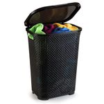 Cesto_Rattan_Preto_30_Litros_-_Monte_Líbano