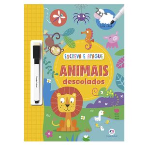 Livro Escreva e Apague Animais Descolados - Ciranda Cultural