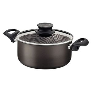 Caçarola Paris Alumínio Antiaderente Starflon Max Tampa Vidro Chumbo 20cm - Tramontina