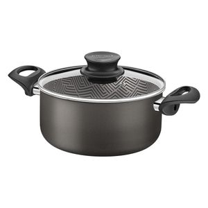 Caçarola Paris Alumínio Antiaderente Starflon Max Tampa Vidro Chumbo 24cm 28524624 - Tramontina