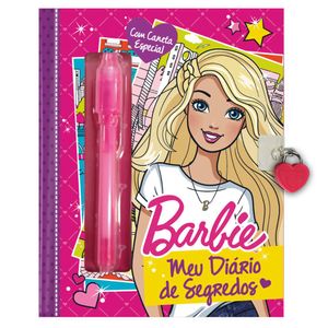 Meu Diário de Segredos Barbie Com Caneta Especial - Ciranda Cultural