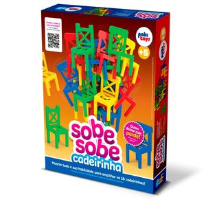 Jogo Educativo Sobe Sobe Cadeirinha Plástico 1205 - Pakitoys