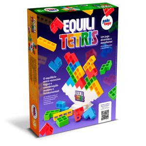 Jogo Educativo Equili Tetris Plástico Colorido 1203 - Pakitoys