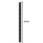 Trilho_Simples_Encaixe_Preto_1.5m_Brasforma