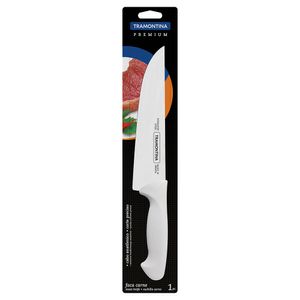 Faca Cozinha Premium 8" Inox Cabo Polipropileno Branco 24473188 - Tramontina