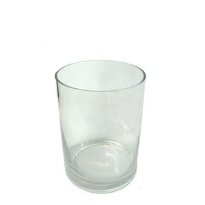 Vaso Decorativo Tubo Vidro Transparente 25x17cm W23103 - Winmax