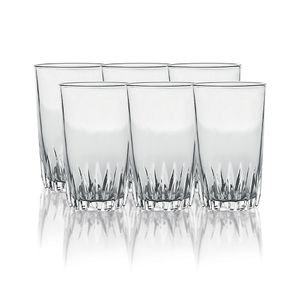 Conjunto de Copos Dália 325ml Vidro 6 Peças B0415 - bee