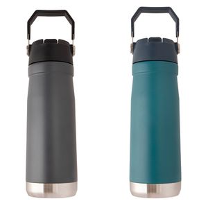 Garrafa Térmica Onix com Bico Revestimento Aço Inox Sortida 650ml 7,2x8x23,8cm LM1318 - honeyhome