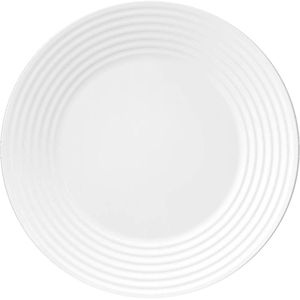 Kit com 4 Pratos Duralex Opaline Saturno Fundo 23,5cm - Nadir