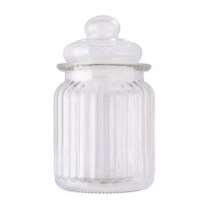Pote Hermético Baumer Vidro 230ml 7,6x7,6x13,2cm - honeyhome