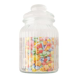 Pote Hermético Baumer Vidro 950ml 11,2x11,2x19cm - honeyhome