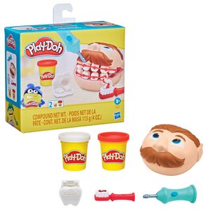 Massa de Modelar Play Doh Mini Clássico Brincando de Dentista Plástico Colorido E4919 - Hasbro