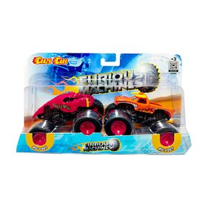 Carrinho Furious Machine Crushstation + El Toro Loco  Plástico Colorido Blister Com 2 Peças FM008 - Hasbro