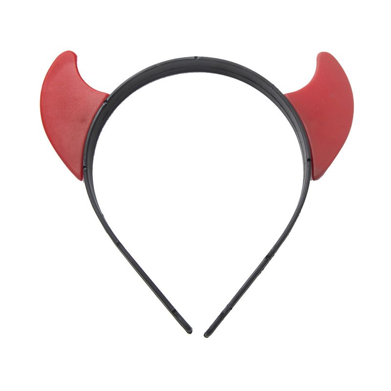 Tiara_Halloween_Diabinha_Plástico_Pp_Preto_E_Vermelho_Ref.XIS0743_Toymaster
