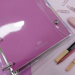 Fichário_Colegial_Basic_Vision_Cristal_Rosa_192_Folhas_Ref.3990_Dac