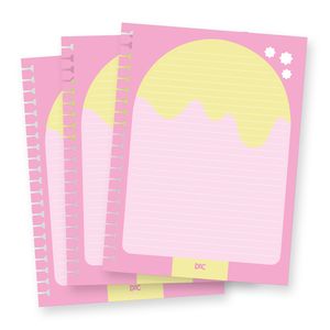 Refil Para Caderno Universitário Smart Hello 48 Folhas 4064RE - Dac
