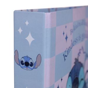 Fichário Colegial Disney Stitch Com Elástico 48 Folhas Decoradas 4076 - Dac