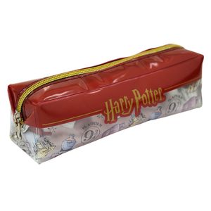 Estojo Escolar Médio Harry Potter Warner 100 Pvc Cristal 4080 - Dac
