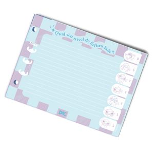 Refil Para Mini Fichário Disney Stitch 80 Folhas 4078RE - Dac