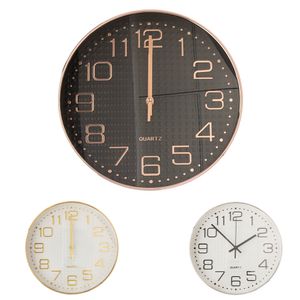 Relógio de Parede Elegance Plástico e Vidro Sortido 30x4cm LM1661/LM1661HAR - honeyhome