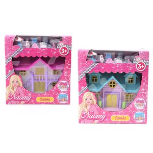 Casinha Pequena Com Acessórios Plástico LJM108 - honeyhome