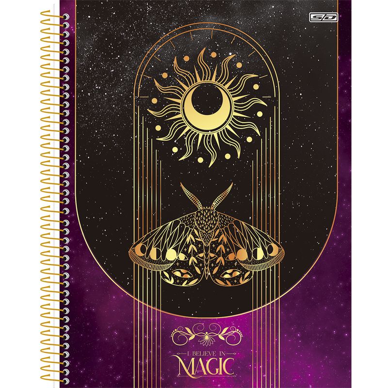 Planner_Permanente_I_Believe_in_Magic_Espiral_Sortido_92_Folhas_Ref.10129_São_Domingos